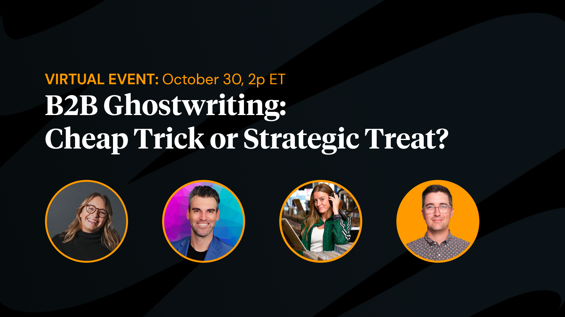 Is Ghostwriting a Trick or Treat? 